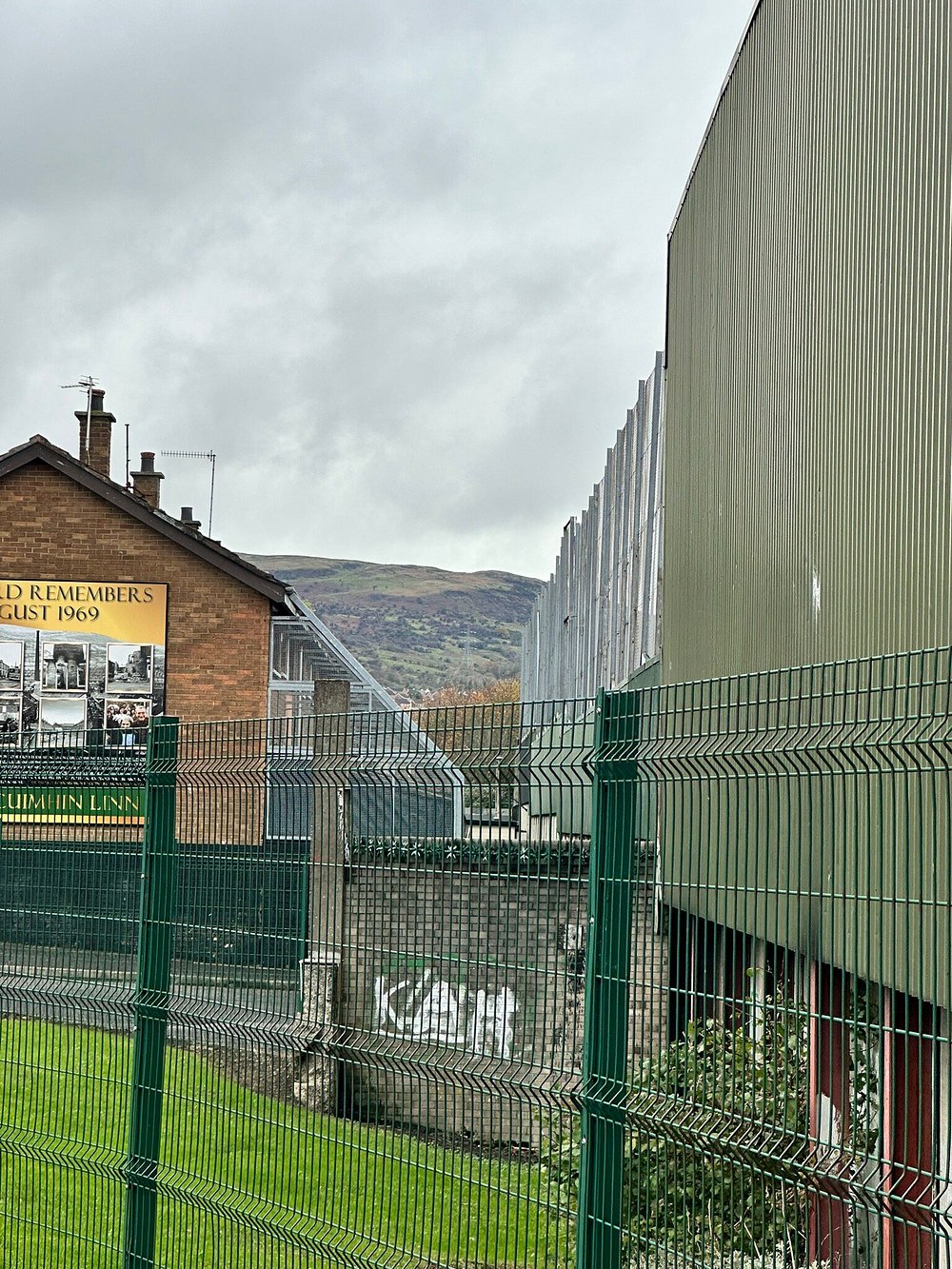 Wall in Belfast